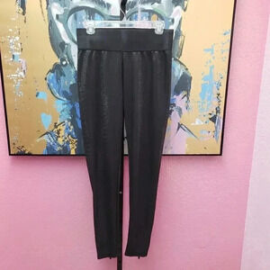 Serena Williams Black Shimmer Leggings Size Small